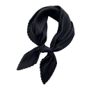 Delicado Pañuelo Cuadrado para Damas de 70 cm Pequeño Pañuelo Plisado para la Cabeza y el Cuello Para el Cabello en la Muñeca y el Bolso Accesorio de Moda Retro Elegante 7