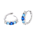 Delicate Hoop Earrings Women's Sterling Silver 925 Jewellery Original Earrings for Parties and Everyday Wear 3