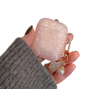 Delicate Pearl Protective Case with Keychain for AirPods Pro 2 Luxury Silicone Case for Headphones with Scratch and Dust Protection 2