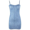 Denim-Minikleid für Damen 7