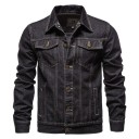 Denimjacka för män S42 2