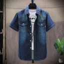 Denimskjorta för män F562 6