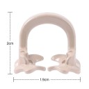 Dentálne gumové svorky 4 ks cca 2 x 1,9 cm matricové bariérové klipy pre fixáciu matric pri stomatologickom ošetrení 2