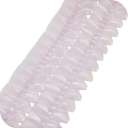 Dentelle en tulle plissée 5 cm x 1 m Ruban en tulle décoratif pour la couture, la décoration de vêtements, de jupes, de décorations de mariage et la création créative 5