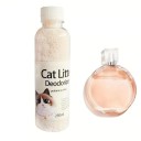 Deodorační perličky do kočičího steliva proti zápachu 250 ml absorpční granule balení výška 17 cm pro kočičí toaletu 2