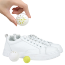 Déodorant pour chaussures Boule désodorisante pour chaussures Absorbeur d'odeurs avec effet antibactérien Désodorisant pour chaussures avec un agréable parfum de jasmin 2