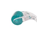 Derma roller Microneedle roller Titannålar 2,0 mm Djup hudregenerering Ärrreducering Bristningar Rynkor Kollagenstimulering Plasthandtag 2