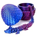 Deschidere ou de dragon cu dragon 22 cm Ou colorat cu dragon flexibil Jucărie pentru copii Figurină fantezie Dragon în ou Decorare și joacă într-unul 4