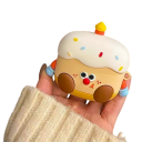Designes tok AirPods 4 születésnapi torta formájában Karcolás, esések és por elleni védelem 2