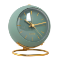 Desk Clock Alarm 10.5 x 9 x 7 cm Compact Design for Home and Office Use 2