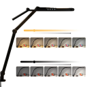 Desk Lamp with Adjustable Arms LED Light 24W Colour and Brightness Adjustment Touch with Light Sensor Designed to be Attached to the Table 3