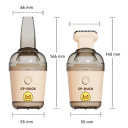 Desktop Mini Vacuum Cleaner 106x66x55 mm USB Rechargeable Pink Handheld Cleaner for Crumbs and Dust Powerful Portable Vacuum with Brush 500mAh 7