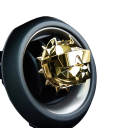Désodorisant d'air pour voiture Bulldog décoration de ventilation parfum de voiture compact 5,5 × 5,5 cm pour intérieur de véhicule 1
