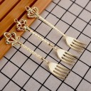 Dessert Fork with Crown 4