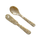 Dessertsked och marmeladkniv Stiliga köksredskap Kaffesked och teske för tårta, glass, desserter Servingset 7