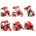 Destripador de cables manual portátil rápido Herramienta para pelar cables Conductores eléctricos Destripador manual Cortadora de cables 3