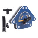 Detachable Welding Magnet FM3-M Angles 45, 90 and 135 Degrees Load Capacity 50 kg Dimensions 16 x 10.8 x 3.9 cm Blue For the Workshop 4