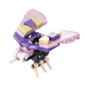 Detailmodell 4,8 x 5,4 x 3,6 cm Gottesanbeterin aus 36 Mikro-Bausteinen Kreativer 3D-Minikonstruktor für Kinder ab 9 Jahren Bildungsset Insekten 1