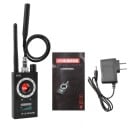 Détecteur multifonction K18 de caméras cachées 9,14 x 4,78 cm Détecteur sans fil de localisateurs GPS et d'écoutes Scanneur de sécurité portable 2