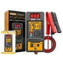 Détecteur numérique de relais avec écran pour relais 4PIN et 5PIN avec mesure de la tension de batterie automobile de 11 V à 25 V et pinces crocodile 1