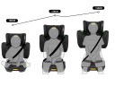 Dětská autosedačka Jovikids i-Size skupina 2 3 pro výšku 100 až 150 cm ISOFIX sklopná boční ochrana nastavitelná opěrka hlavy 15 až 36 kg 5