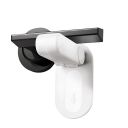 Dětská bezpečnostní pojistka na dveře pákový zámek 8 x 8,5 x 4,4 cm otočný mechanismus 0–180° univerzální ochrana kliky 5