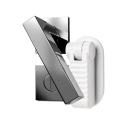 Dětská bezpečnostní pojistka na dveře pákový zámek 8 x 8,5 x 4,4 cm otočný mechanismus 0–180° univerzální ochrana kliky 6