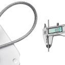 Dětská bezpečnostní pojistka s ocelovým lankem 260 mm samolepicí zámek 70×70 mm pro nábytek dveře okna spotřebiče 6