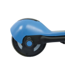 Dětská elektrická koloběžka s Bluetooth hudbou a LED displejem, motor 110W, baterie 60Wh, dojezd 5–8 km, nosnost 60 kg, modrá, pro děti 7