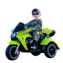 Dětská elektrická tříkolová motorka s klíčkem a sedadlem z umělé kůže, 120x69x50 cm, nosnost 50 kg, pro děti 3–12 let 4