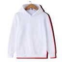 Dětská jednobarevná mikina s kapucí přes hlavu hoodie pro kluky i holky s dlouhým rukávem na běžné denní nošení 4