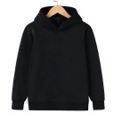 Dětská jednobarevná mikina s kapucí přes hlavu hoodie pro kluky i holky s dlouhým rukávem na běžné denní nošení 1