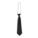 Detská jednoduchá kravata s elastickou gumou okolo krku 27 x 6,5 cm Formálna predviazaná kravata pre deti Elegantný doplnok na svadby, oslavy 1