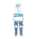 Dětská Kloubová Ortéza Na Nohy Nastavitelná Podpora Kyčlí Kolen a Kotníků Pro Podporu Vazů 45 cm Modro-bílá Pro Rehabilitaci 1