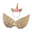 Dětská křídla jednorožce s čelenkou 3