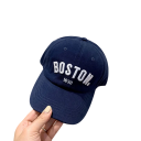 Detská kšiltovka Boston Veľkosť 50–54 cm Nastaviteľná bavlnená čiapka s kšiltem 6