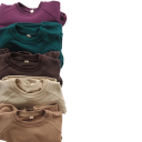 Detská mikina s dlhým rukávom Bavlna a polyester Jednofarebný sveter s výstrihom do O Voľný strih pre chlapcov aj dievčatá Ležérny top Rôzne farby 4 Detská mikina s dlhým rukávom Bavlna a polyester Jednofarebný sveter s výstrihom do O Voľný strih pre chlapcov aj dievčatá Ležérny top Rôzne farby 4