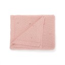 Dětská pletená deka 70x90 cm z jemné bavlny Mimixiong pro miminka do kočárku postýlky nebo na doma Měkká přikrývka do jesliček 6