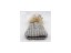 Dětská pletená zimní čepice s bambulí J3234 8