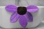 Dětská podložka do vany ve tvaru květiny J3134 12