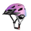Dětská sportovní ochranná helma unisex se 14 ventilačními otvory odnímatelný kšilt nastavitelný obvod 52-56 cm skořepina PC s EPS pěnou 3
