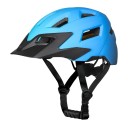 Dětská sportovní ochranná helma unisex se 14 ventilačními otvory odnímatelný kšilt nastavitelný obvod 52-56 cm skořepina PC s EPS pěnou 5