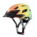 Dětská sportovní ochranná helma unisex se 14 ventilačními otvory odnímatelný kšilt nastavitelný obvod 52-56 cm skořepina PC s EPS pěnou 4