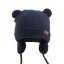 Dětská zimní čepice s klapkami na uši J2467 9