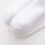 Detské bavlnené biele ponožky - 5 párov 2