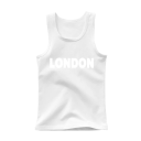 Detské bavlnené tielko s potlačou London Jednofarebné tričko bez rukávov s O výstrihom Pohodlný letný top pre chlapcov a dievčatá Rôzne farby 3