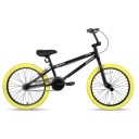 Dětské BMX kolo s ocelovým rámem a otočným systémem řízení, 20 palců, kotoučové brzdy, pro chlapce a dívky 6–14 let 5