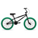 Dětské BMX kolo se stoupacími řídítky a pegy, 24 palců, ocelový rám, jednorychlostní převod, pro chlapce a dívky 6–14 let 2