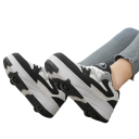 Dětské boty s kolečky Unisex tenisky na kolečkách Materiál tkanina Sportovní obuv pro kluky i holky Na volný čas a zábavu venku 6