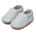 Dětské capáčky z PU kůže Nazouvací model s pružnou gumičkou po obvodu Hladká podrážka Bez zapínání Unisex botičky na doma i ke kočárku 6
